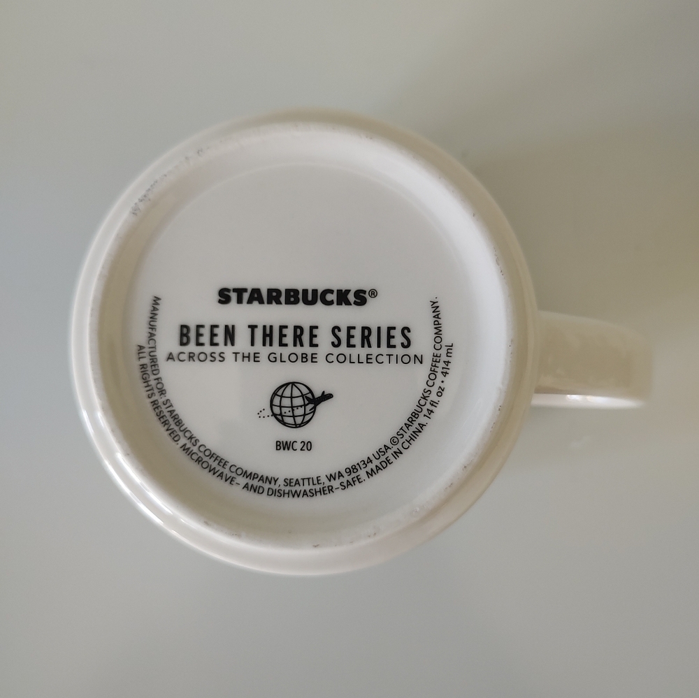 Starbucks Florida Been There Series Coffee Mug 14 Oz. Pink Green - Picture 8 of 9